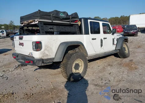 2020 Jeep Gladiator Rubicon 4X4 z USA, uszkodzony, nr VIN 1C6JJTBG7LL162909